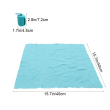 3Pièces Serviettes De Randonnée Absorbantes Rapide Séchage Sport