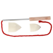 10Sets Kinder Holz Spielzeug Outdoor Lernspielzeug Bunt