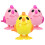 9Pcs Wind-Up Playing Chicken Toys Assorted Educational Toys 1