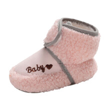 Kids' $10 Fleece Booties for Newborns – Cotton-Lined, Anti-Slip, Stay-On Baby Slippers & First Walker Boots (Compatible with Crib)