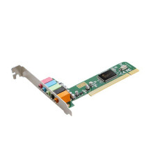 PCI 5.1 Surround Sound Card for PC Gaming and Home Theater CMI8738 Audio Chip 4 Channels Surround Sound Easy Install