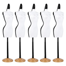 25Stk Doll Dress Stand Mini Modell ABS Für Puppenkleidung Bunt