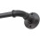 Black Adjustable Industrial Curtain Rod 48–84 in 1