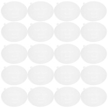 100St Handige Transparante PVC DIY Gezichtsmasker Voor Kinderen