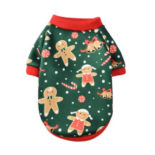 Newway Winterhondenkleding – Fleece truien met kerstprint voor kleine honden, geschikt voor Chihuahua's en Yorkshire terriërs.