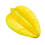 Προσομοίωση Carambola Τεχνητή Προσομοίωση Starfruit Ψεύτικο Μοντέλο Φρούτων για 1
