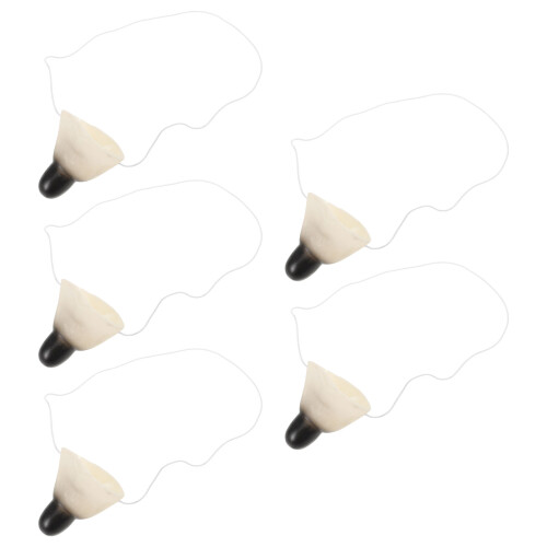 20Pcs Multi Color Mouse Nose Decor Reusable Party Costume Accessory
