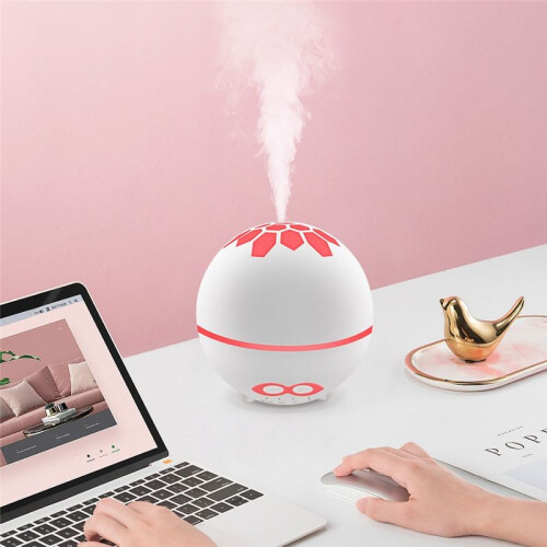 Aromatherapy Machine 400ML Ultrasonic Essential Oil Diffuser for Home Decorative Aromatherapy Humidifier US Plug 1