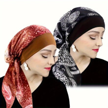 Toucas para quimioterapia para mulheres: lenços, turbantes macios e sedosos, gorros e coberturas para a cabeça durante a quimioterapia.