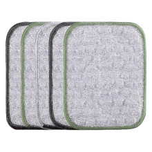 1 chiffon à vaisselle multifonctionnel en fil de fer, éponge métallique réutilisable, anti-rayures – Compatible avec toute la vaisselle de