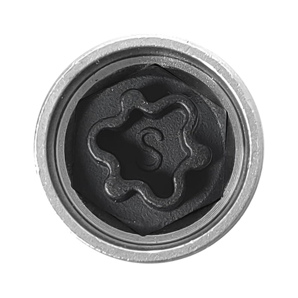 Theft Screw Socket Tool Master Locking Wheel Nut Key 816 / S 17Mm Socket Replacement For A6 A3 A4 A5 9422877292189