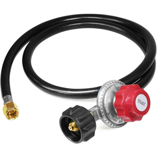 1,5 m justerbar propanregulatorsæt 0–20 PSI
