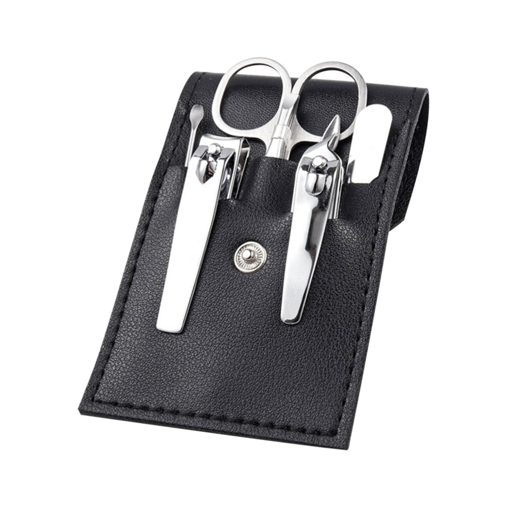Professional Stainless Steel Manicure Set â 12-Piece Nail Clippers, File & Tools Compatible with Sharp, with Case