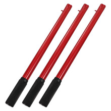 6Pièces Manche Cric Hydraulique Rouge Horizontal 2 Tonnes Pour Atelier