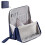 Staande make-uptas, waterdicht, grote capaciteit, blauw 1