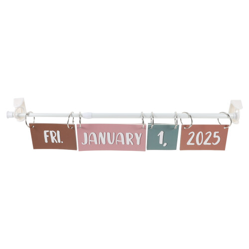 3Ensembles Calendrier Suspendu Boho Avec Support Métallique Pour École