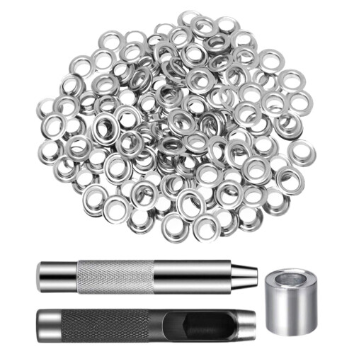 4Ensembles Kit Oeillets Métal 12Mm Outils De Pose DIY