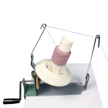 DENEST 500g Knit Picks Large Yarn Ball Winder Handheld Fiber Wool String Ball Winder
