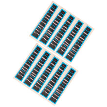 30Pcs Durable Blue Violin Finger Placement Stickers Beginner Friendly