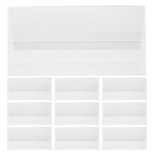 10St Acryl Naamkaart Display Stabiele V-Vormige Tafelnaamhouder
