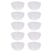 60St Duurzame Transparante PVC Kom Voor Gezichtsmasker En Cosmetica