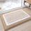 Khaki badmat 16" x 24" antislip, absorberend microvezel 1