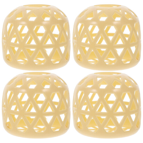 40Pièces Mini Lanternes En ABS Beige Pour Décoration DIY