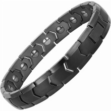 ZLC Magnetické hematitové náramky pro muže a ženy 316L nerezová ocel s energetickou rovnováhou, energetické magnety, kameny, náramek,