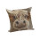 Kussenhoes met koeienprint, polyester, 45x45 cm 1