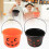 Halloween Pumpalykta Hink, 2-pack, Svart & 1