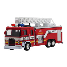 Feuerwehrauto-Spielzeug mit Licht und Sound, Maßstab 1:32