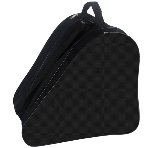 3Pcs Roller Skates Storage Pouch Black Durable Zippered Shoe Case