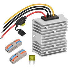 20A/240W DC snižující měnič 18V-58V na 12V buck regulátor s pojistkou, kompatibilní s golfovými vozíky