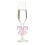 Vinglas i borosilikatglas med rosettdesign, 230 ml 1