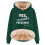 Damen-Fleece-Hoodie, warmer Winterpullover, langärmelig 1