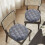 Pluche polyester bureaustoelkussen 15,75 x 15,75 inch 1
