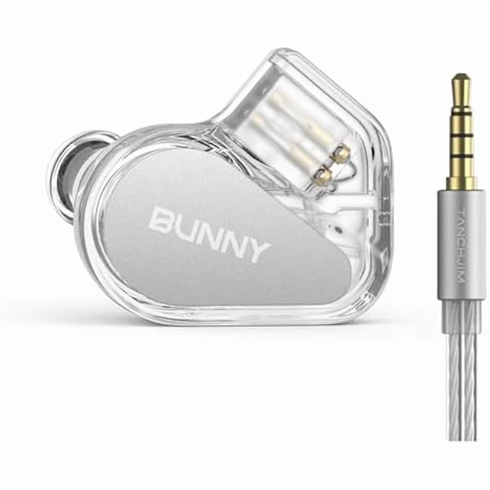 Bunny Gaming Earphones, 1Dd Dual-Chamber Iem, Wired 3.5Mm With Mic, Bass Boot Maze Cavity Â Compatible With Pc/Console 9027700509054