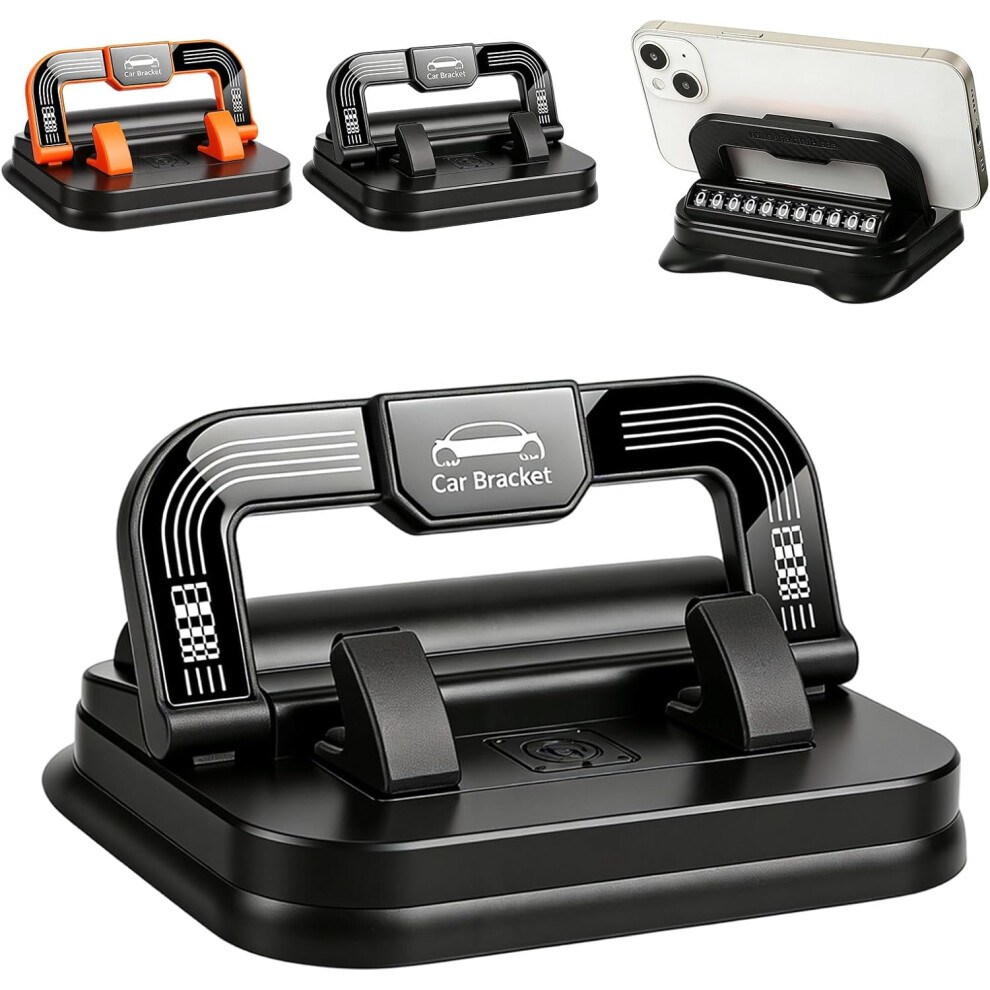 360 Rotating Car Phone Holder With Suction Cup Mount, Adjustable For Horizontal/Vertical Screens Â Compatible With Car Navigation 9085618262560
