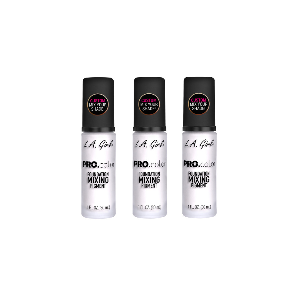 L.a. Girl Girls White L.a. Pro Color Foundation Mixing Pigment 30Ml X3