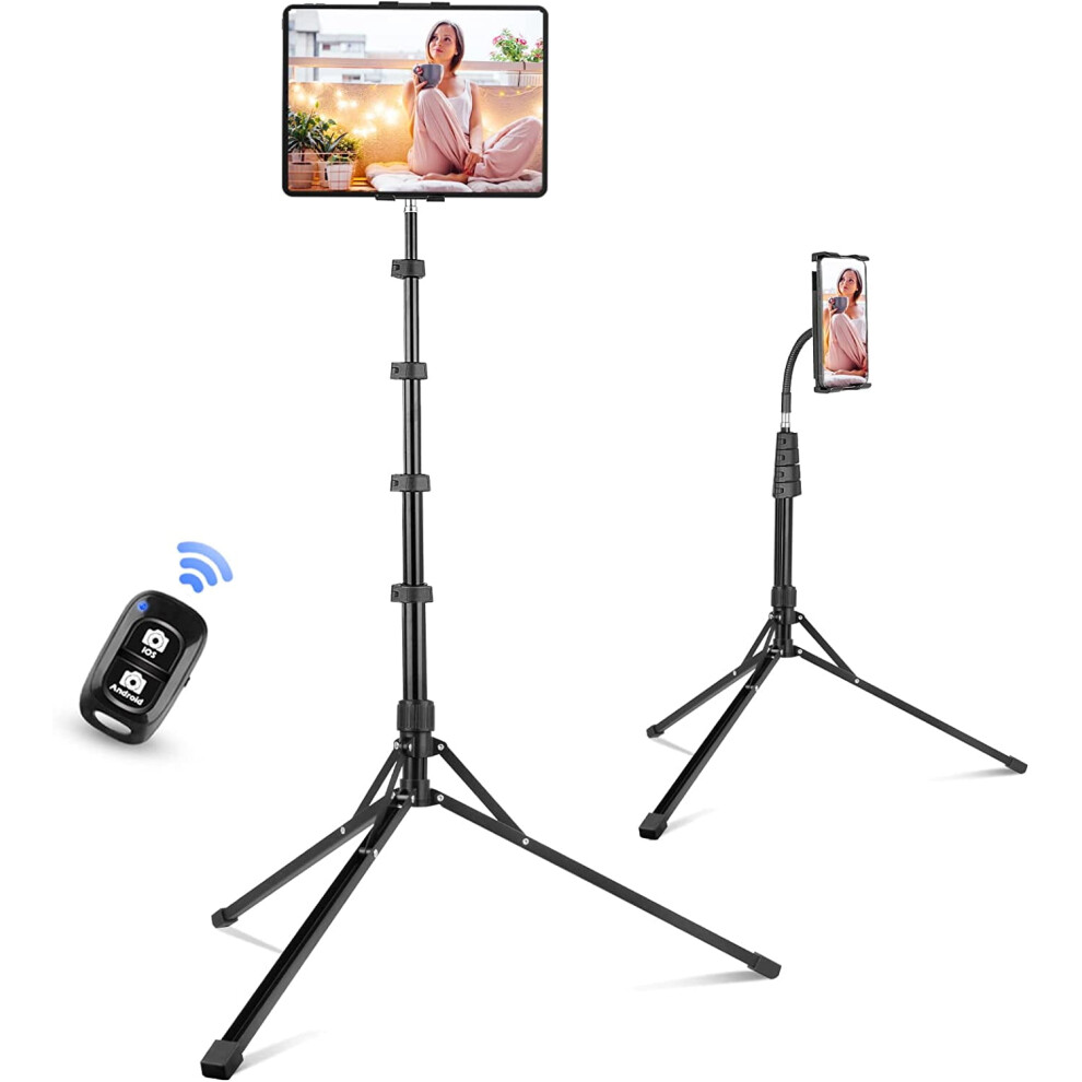 Adjustable Tripod Stand For Tablets And Smartphones 67 Inch 9097180097525