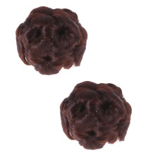 4Pièces Extensions Queue De Chignon Clips