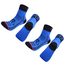 4Paires Sport Anti-Dérapantes -Mollet Pour Cyclisme