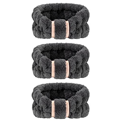 4-pack mikrofiber spa-huvudband