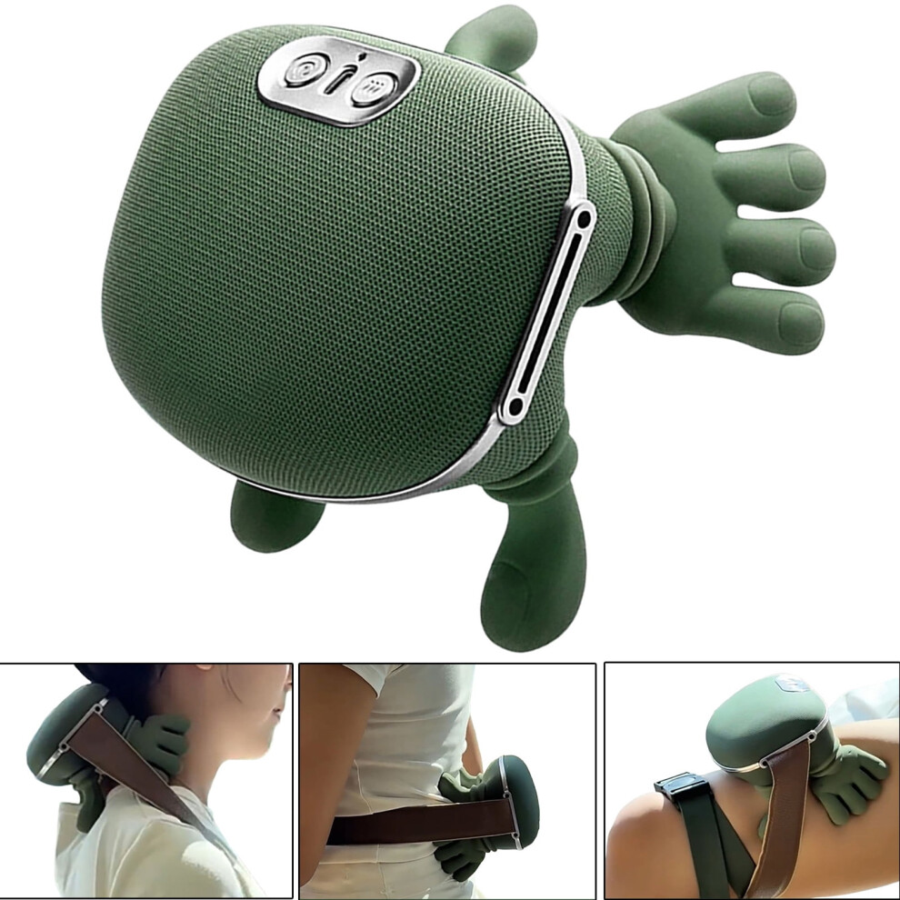 Neck Massager with Heat and 4D Shiatsu, Wireless