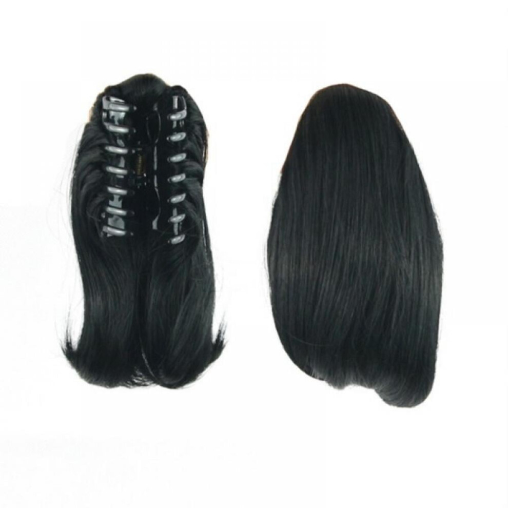 10" Short Straight Claw-Clip Ponytail Hair Extension
