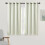 Κουρτίνες Star Blackout Sage Green, 2 πάνελ, διπλής στρώσης, θερμομονωτικές, με ροδέλα οροφής, 1