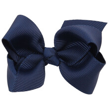 Pinza para el cabello de niña con lazo, estilo pico de pato, accesorio para el cabello sólido, regalo