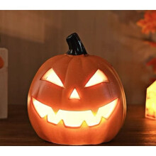 Halloween pompoenversieringen en LED-pompoenlampjes voor binnen/buiten – Opruiming! Geschikt voor Halloween-thema's