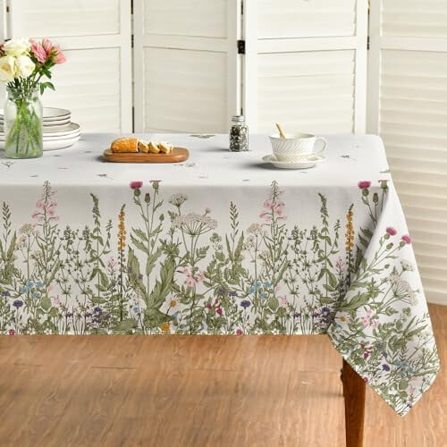 Rektangulär polyesterduk 150 x 300 cm