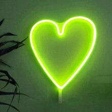 Neon Sign,Wall Neon Sign Light LED Neon Night Lamp USB Battery Powered Led Neon Light Sign Bedroom Decor
